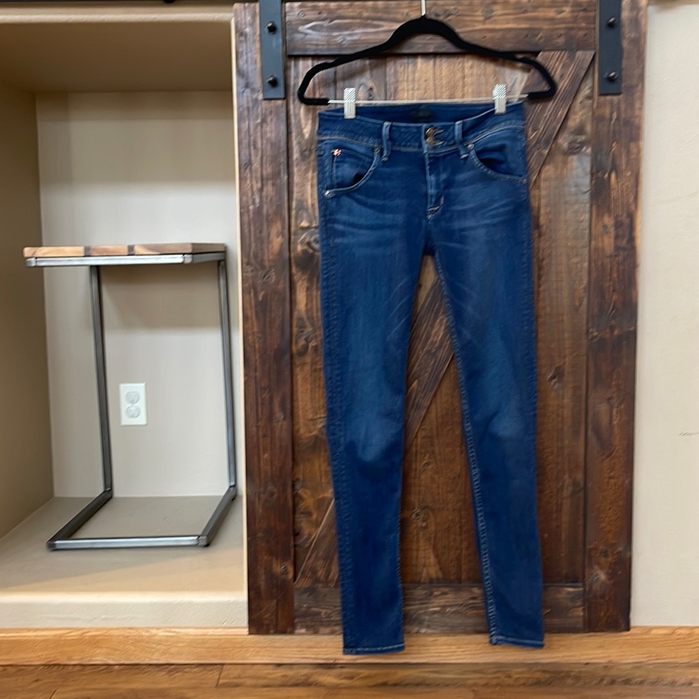 HUDSON collin mid rise skinny size 27
